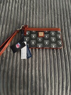 NWT Dooney & Bourke Raiders Wallet